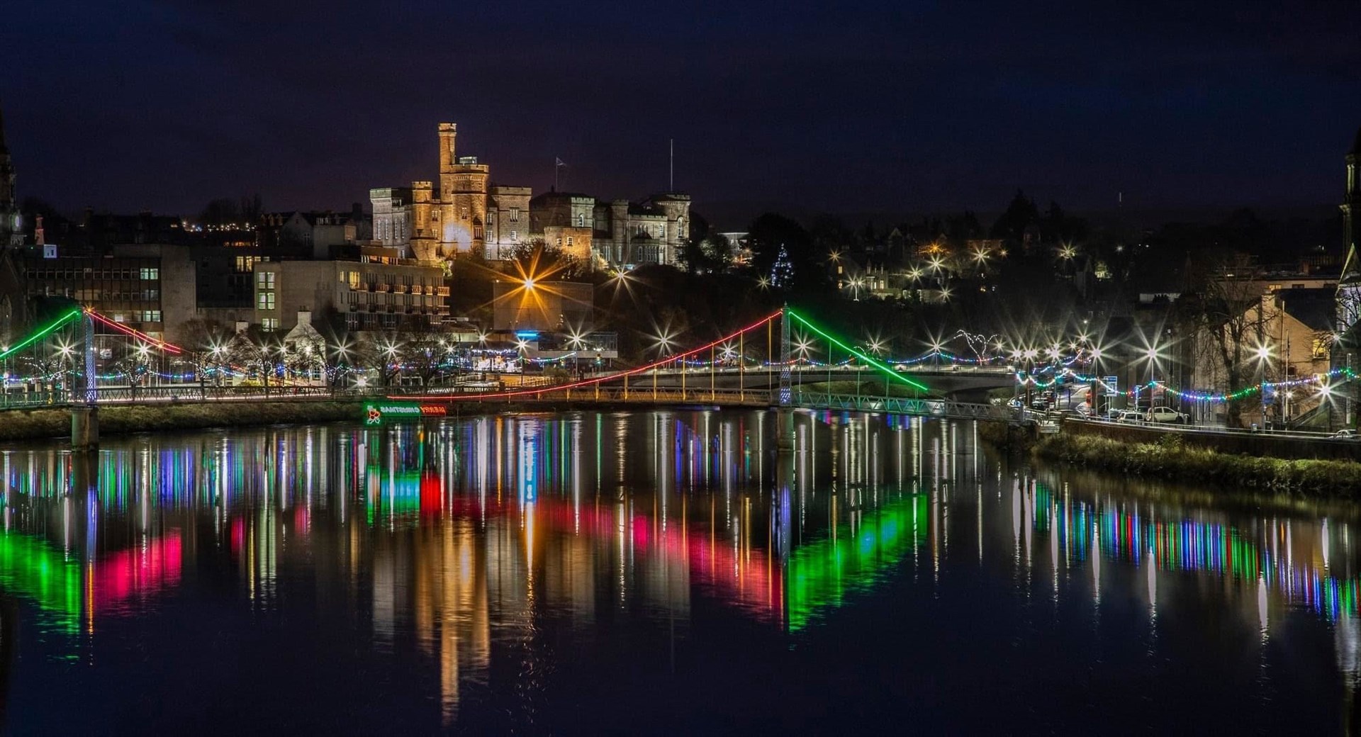 Inverness city centre. Picture: Gordon Bain.