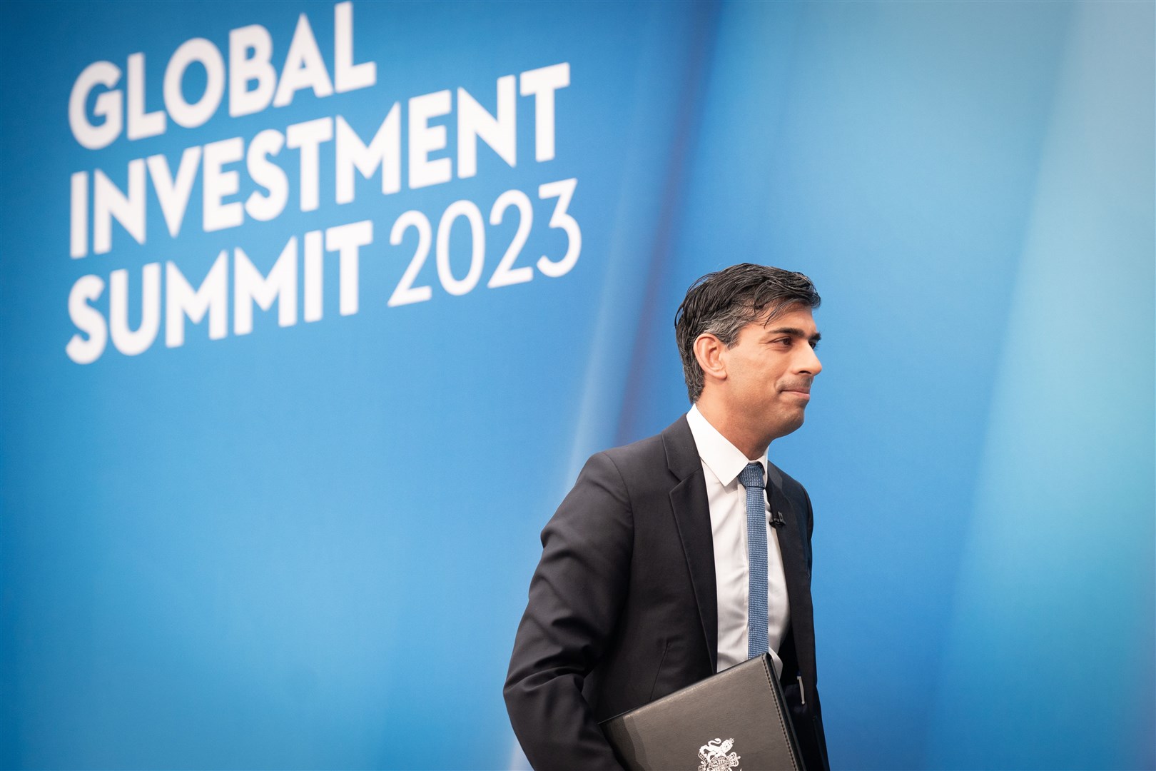Rishi Sunak said efforts to attract global investment to Britain were central to his growth plan (Stefan Rousseau/PA)