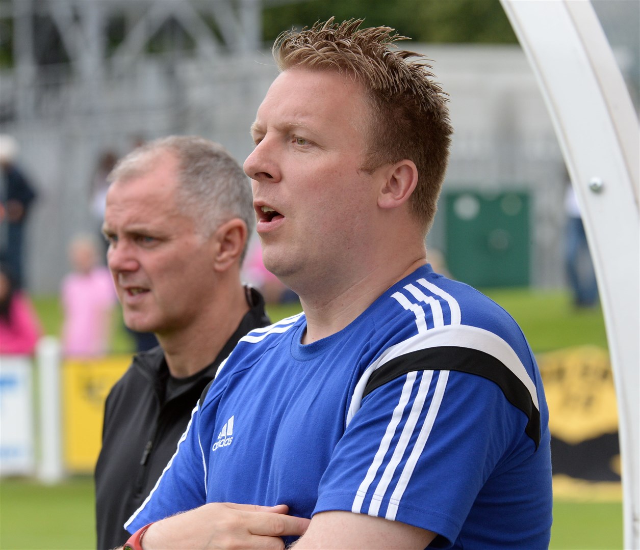 Michael Rae's last role was as goalkeeping coach and assistant at Nairn County. Picture: Gary Anthony.
