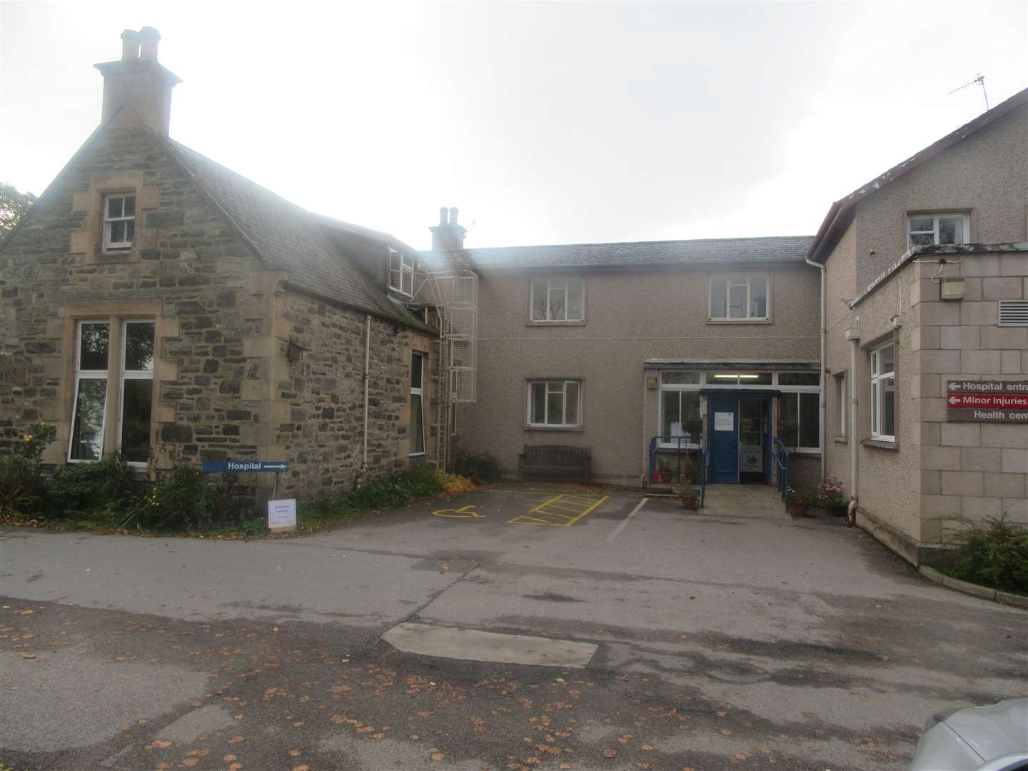 FIT FOR DEVELOPMENT: The former Ian Charles Hospital at Grantown would be a good 'home' for staff wanting to work at the adjoining health centre, which is not only being retained for the community but extended.