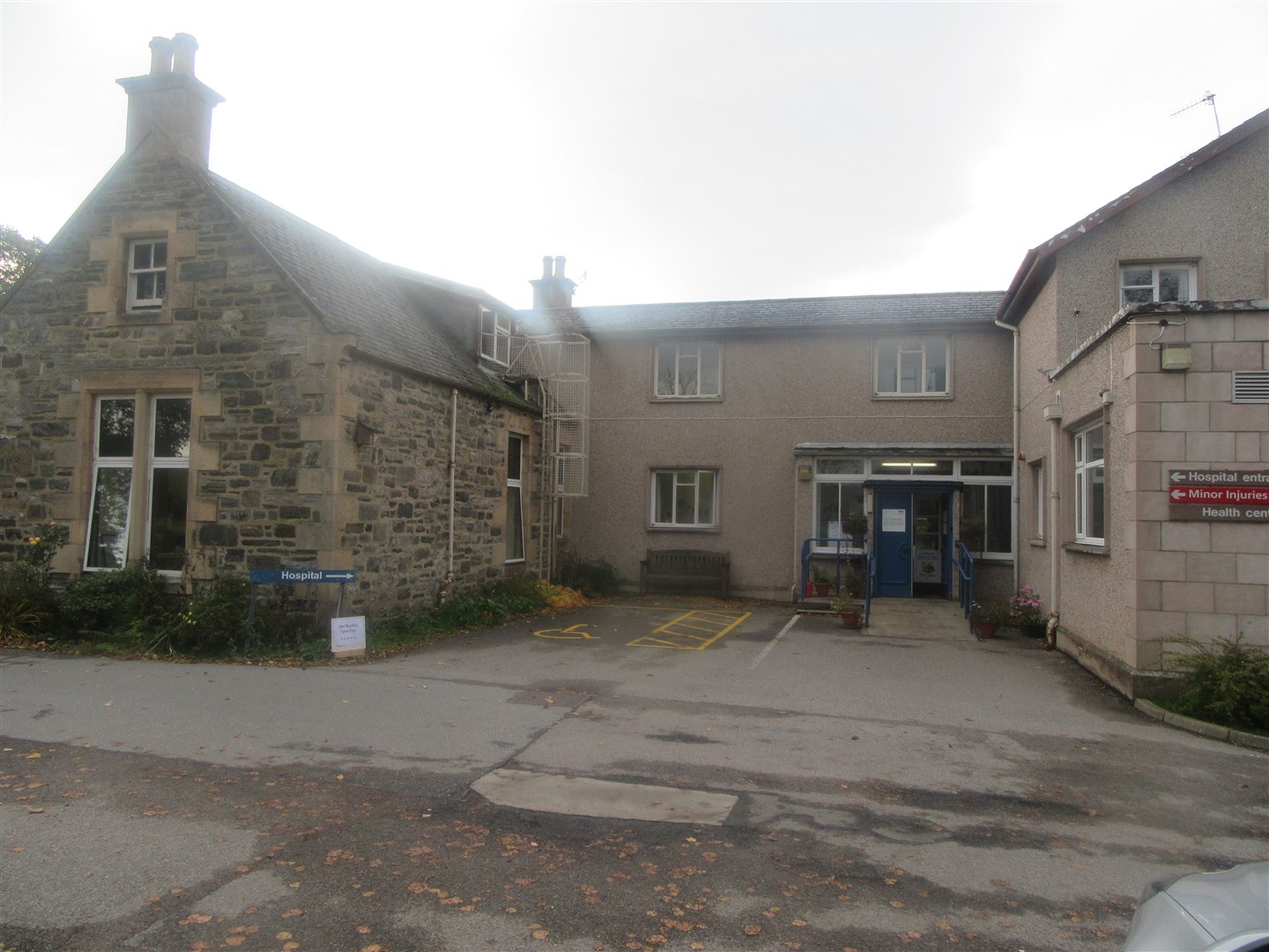 FIT FOR DEVELOPMENT: The former Ian Charles Hospital at Grantown would be a good 'home' for staff wanting to work at the adjoining health centre, which is not only being retained for the community but extended.