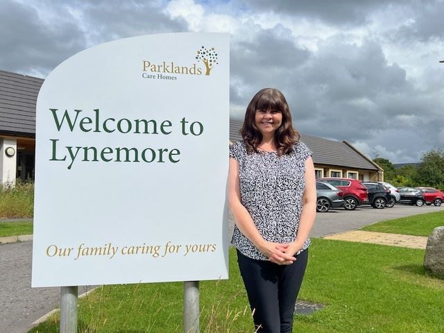 Pamela Cummings is the new manager at Lynemore Care Home.
