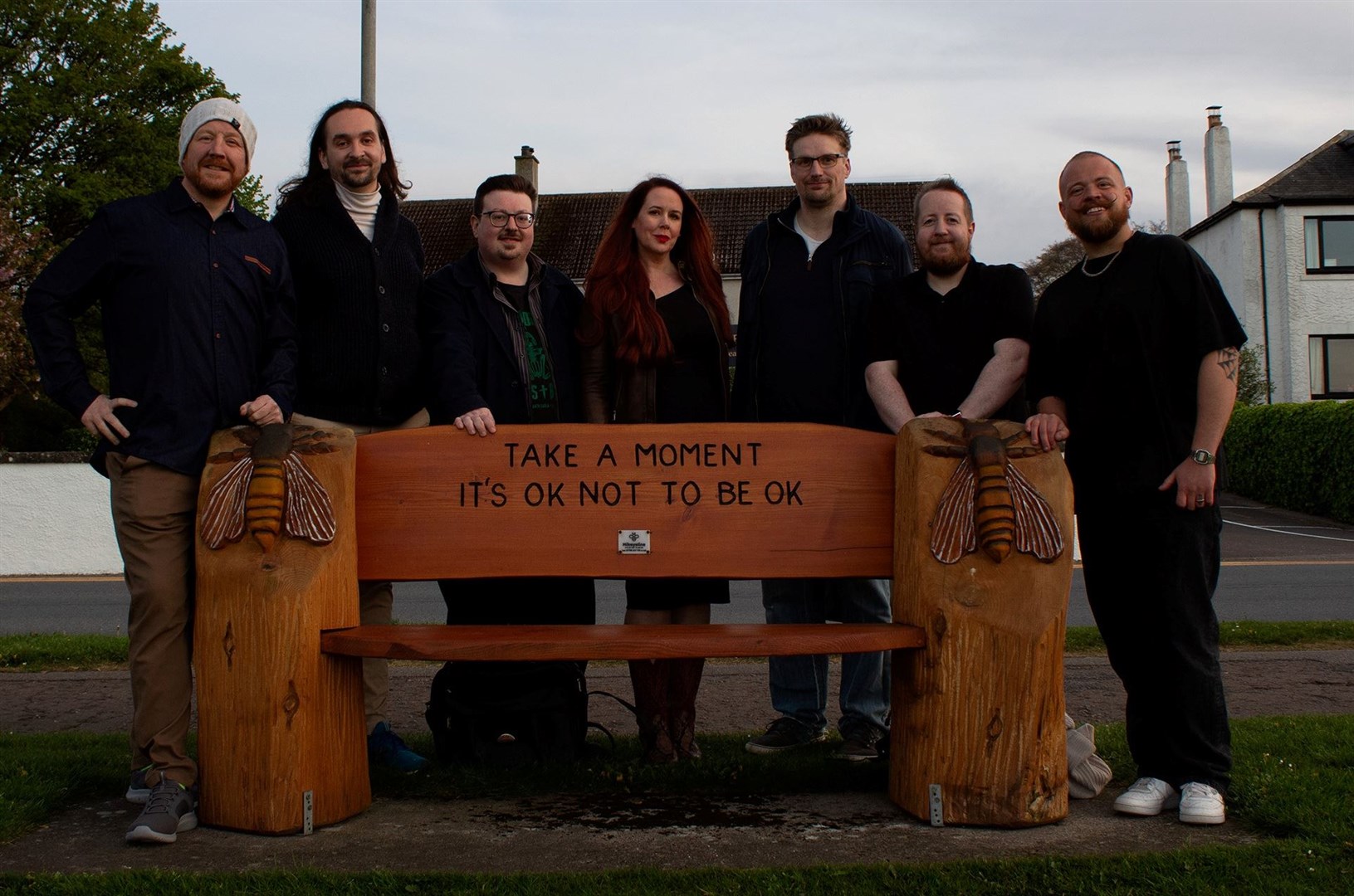 Standing up for Mikeysline - a group of comedians will embark on a fundraising tour for the charity in July. Picture: Samantha Forson.