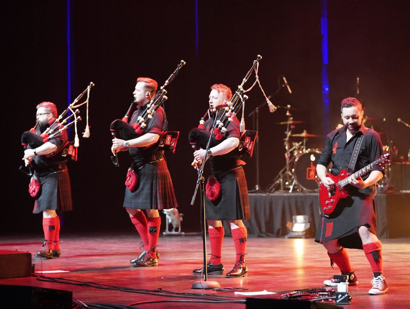 The Red Hot Chilli Pipers will headline a fun-packed night of entertainment to see welcome 2025 in style.