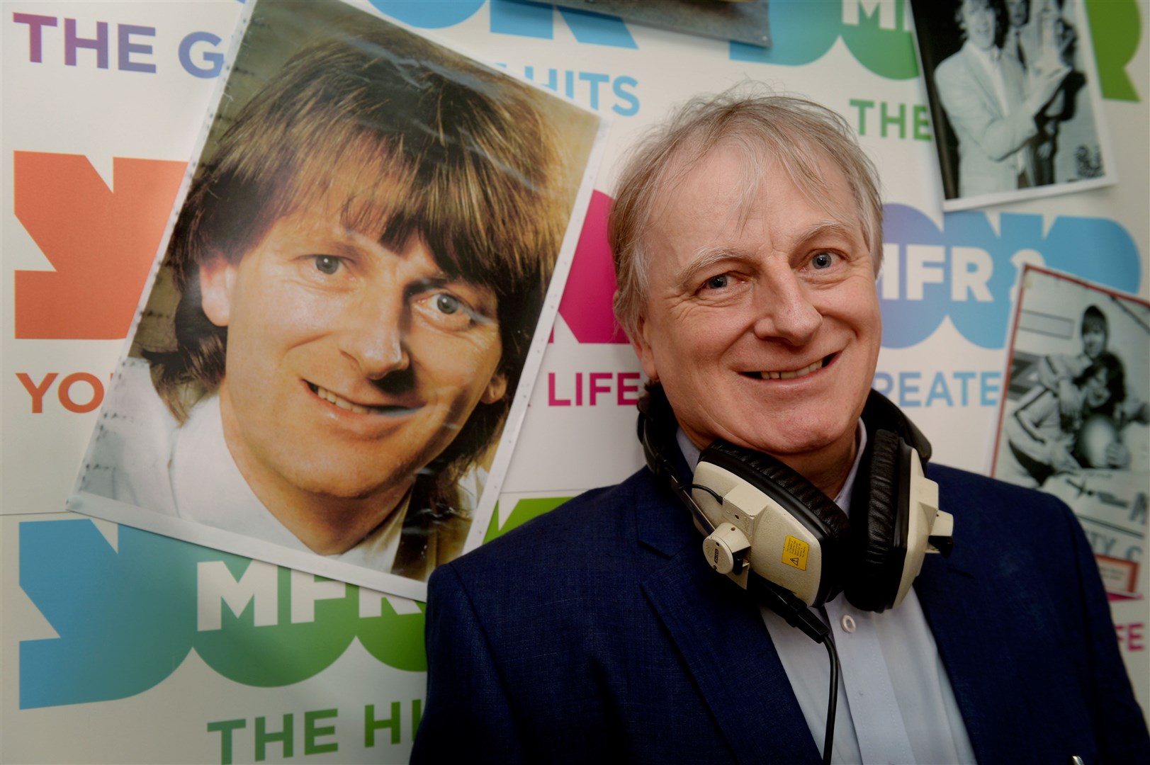 Broadcasting legend Tich McCooey after his first 'retirement' from MFR in 2015.