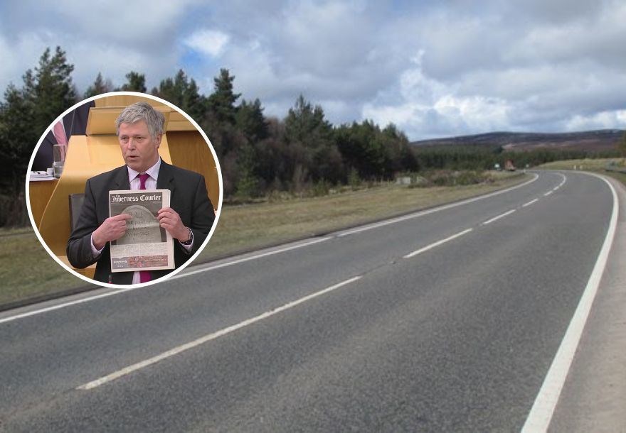 Edward Mountain on A9 dualling.