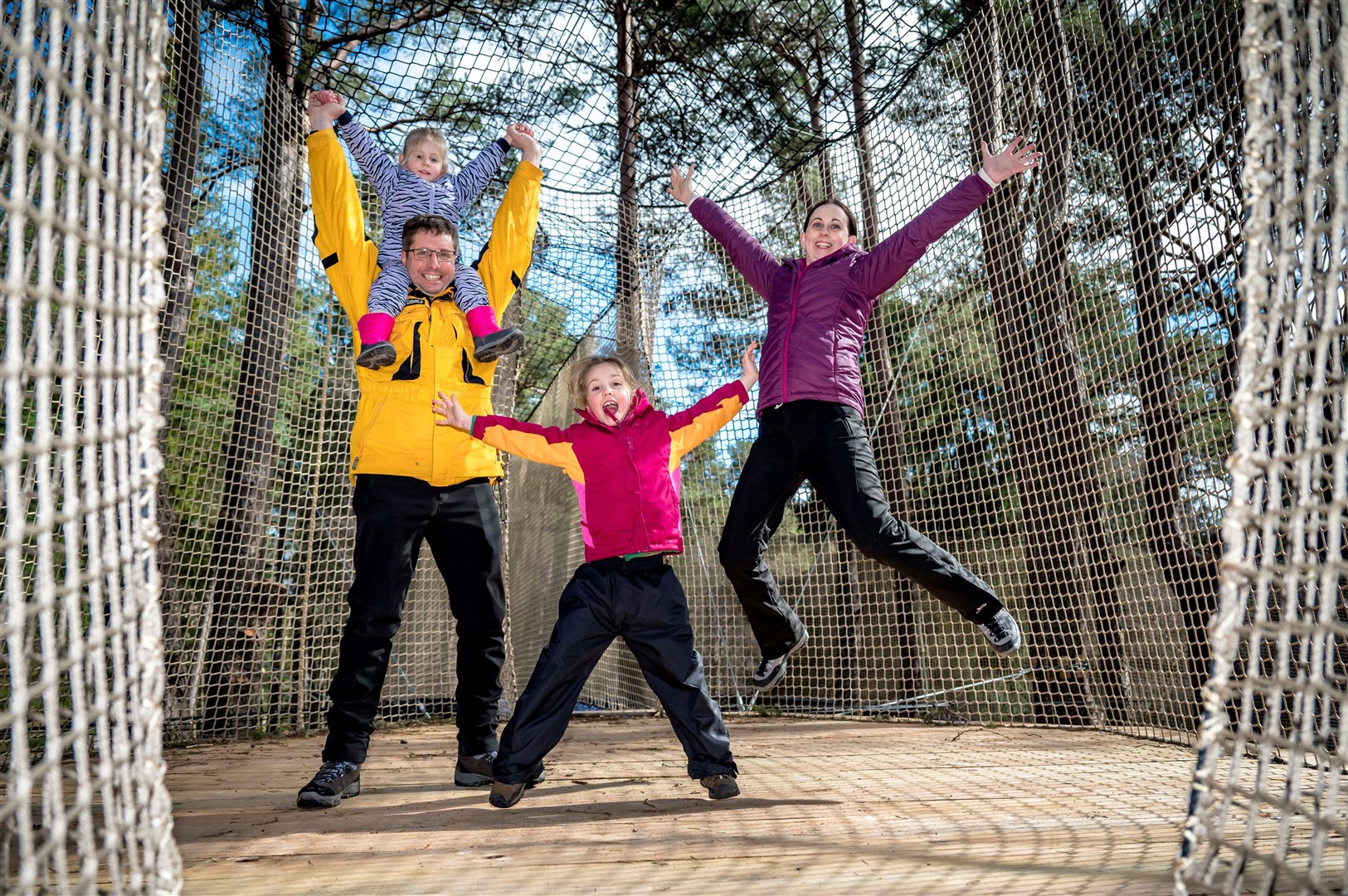 The Red Squirrel Trail is a new family attraction at Landmark Forest Adventure Park in Carrbridge.