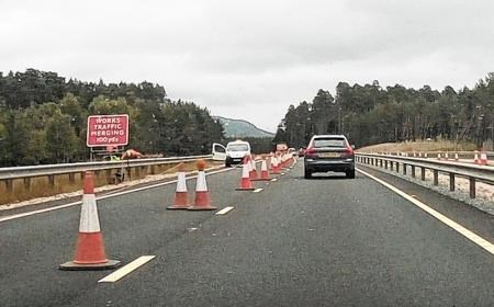 A9 Dualling, A9, Dalraddy to Aviemore