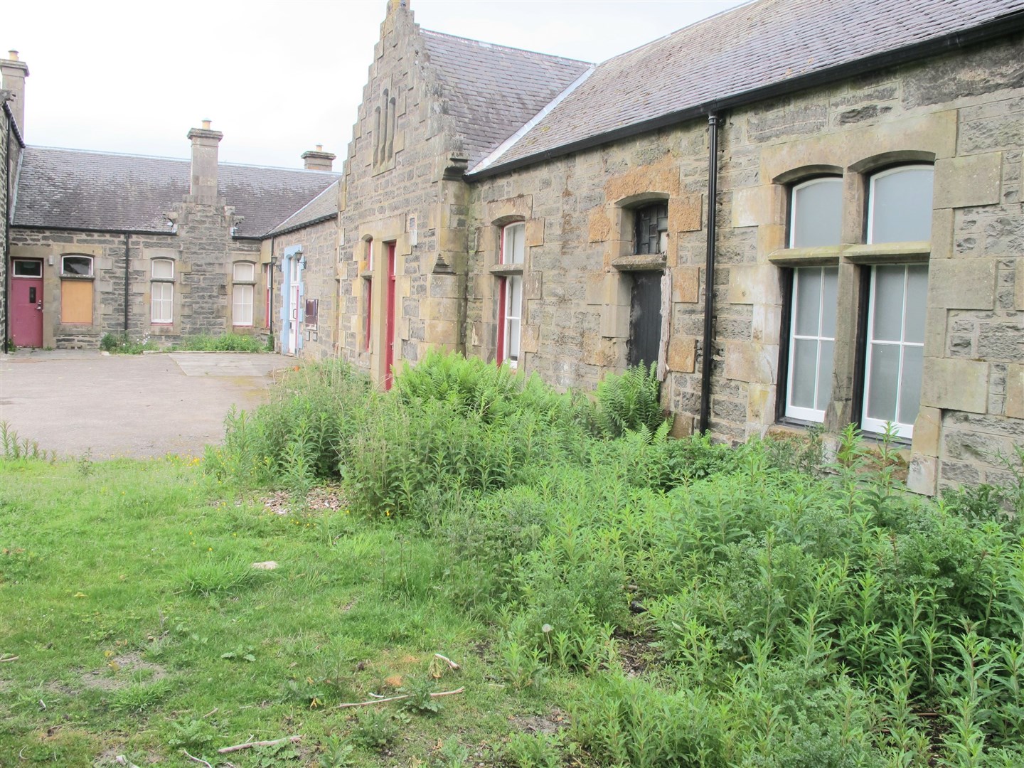 The former council offices at Kingussie