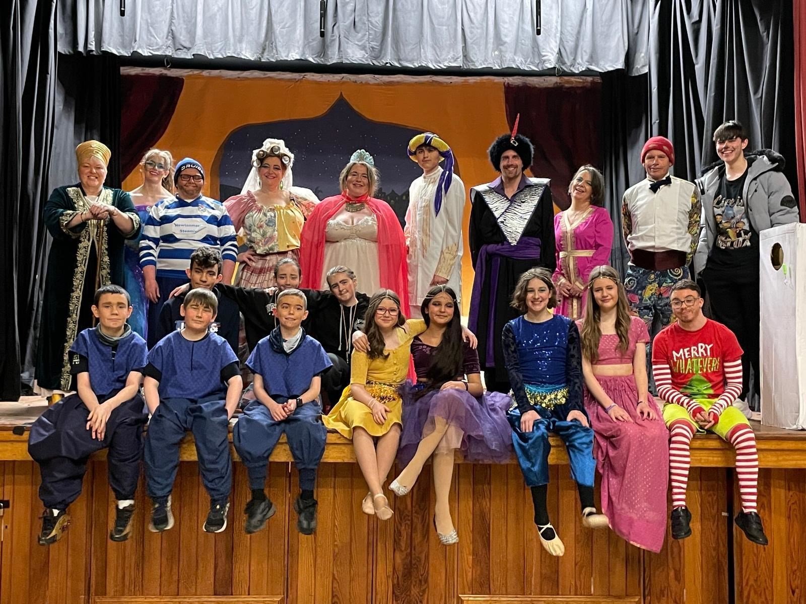 CURTAIN UP! It all starts tonight after all the hard work behind the scenes at Newtonmore.