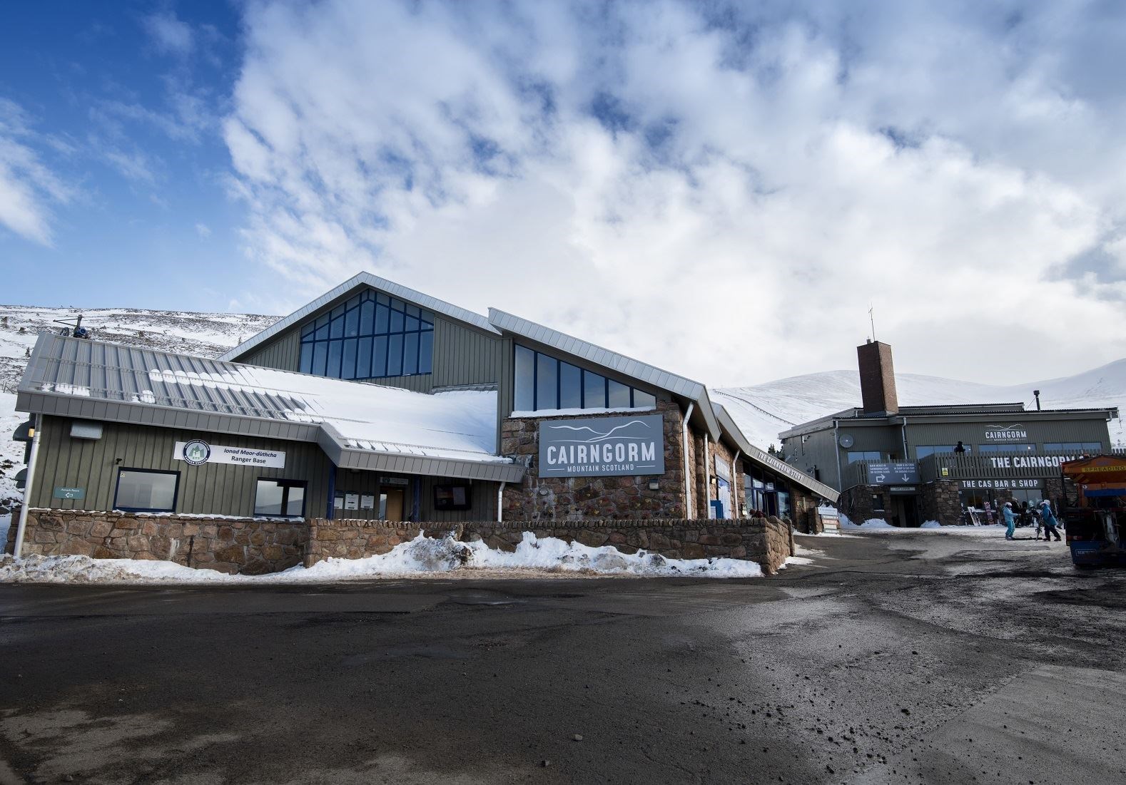 Cairngorm Mountain's Base Station and Day Lodge