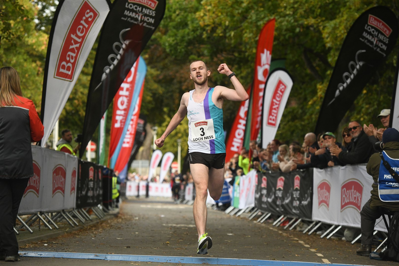 Shaun Cumming was in second place. Picture: James Mackenzie
