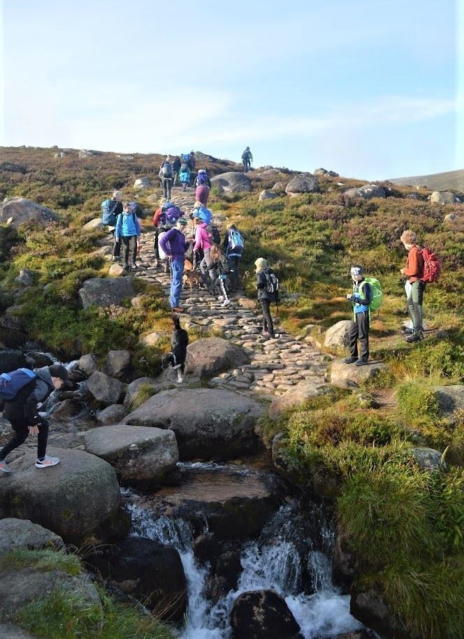 Scaling the waterfall
