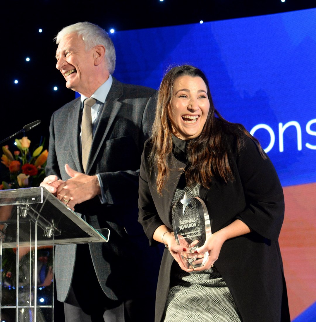 The return of the Highland Business Awards will give the north business community something to smile about. Picture: Gary Anthony.