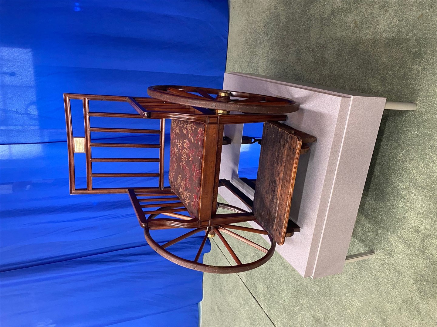 Florence Nightingale’s customised wheelchair (Florence Nightingale Museum/PA)
