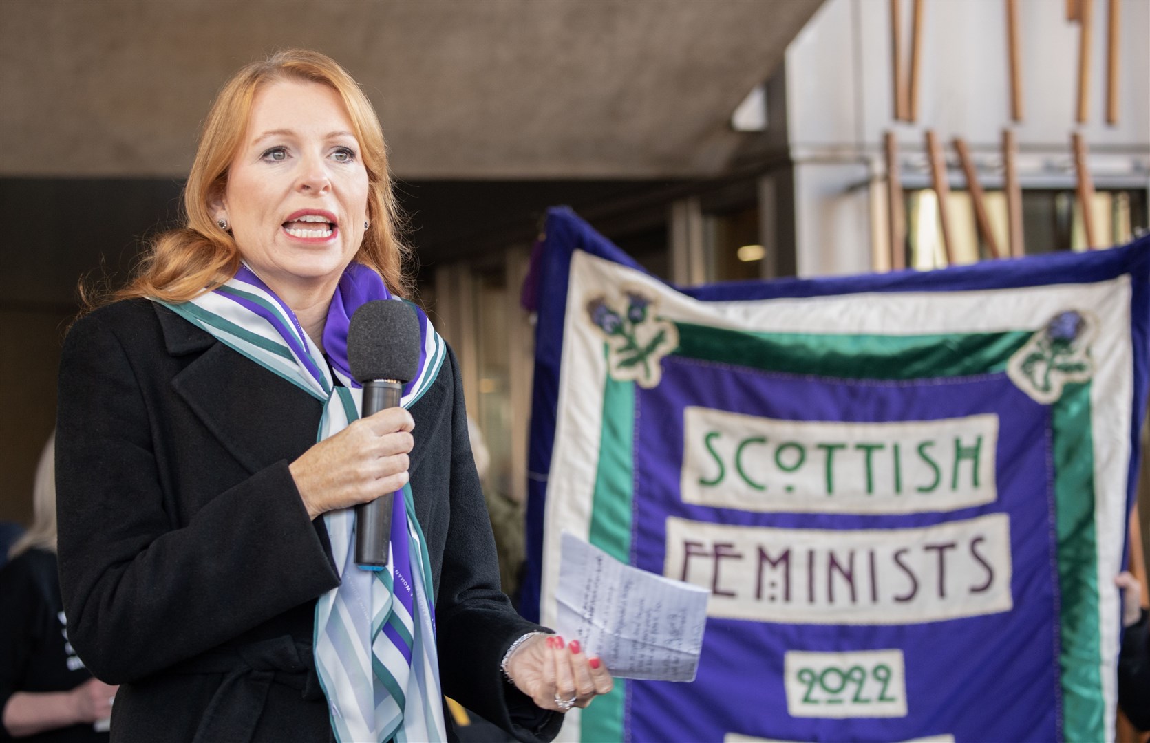Former community safety minister Ash Regan is also hoping to be Scotland’s next first minister (Lesley Martin/PA)