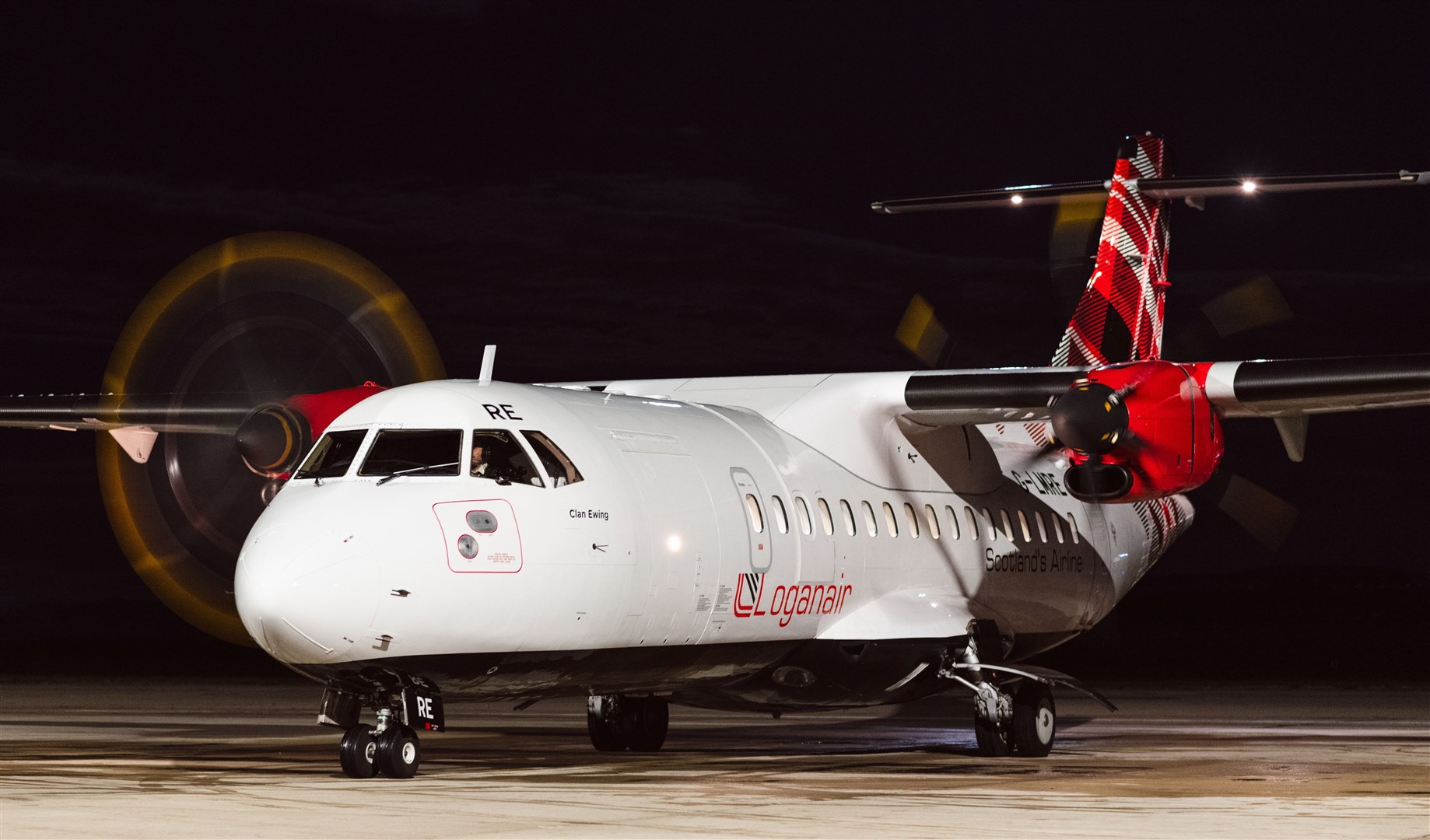 A Loganair plane. Picture: Dylan Morrison