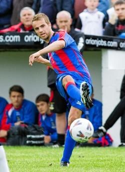 Andrew Shinnie further impressed on his Caley Thistle trial with two goals at Forres on Wednesday.