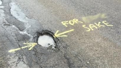 Potholes have long gotten residents in the strath and wider region hot under the collar.