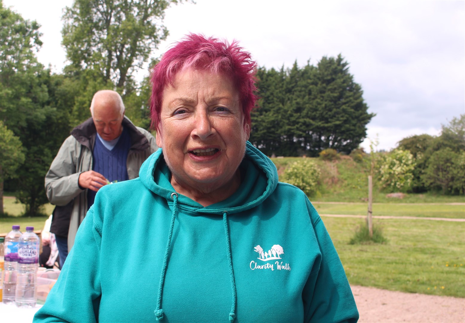 Phyllis Finnie, Clarity Walks member and walk leader.