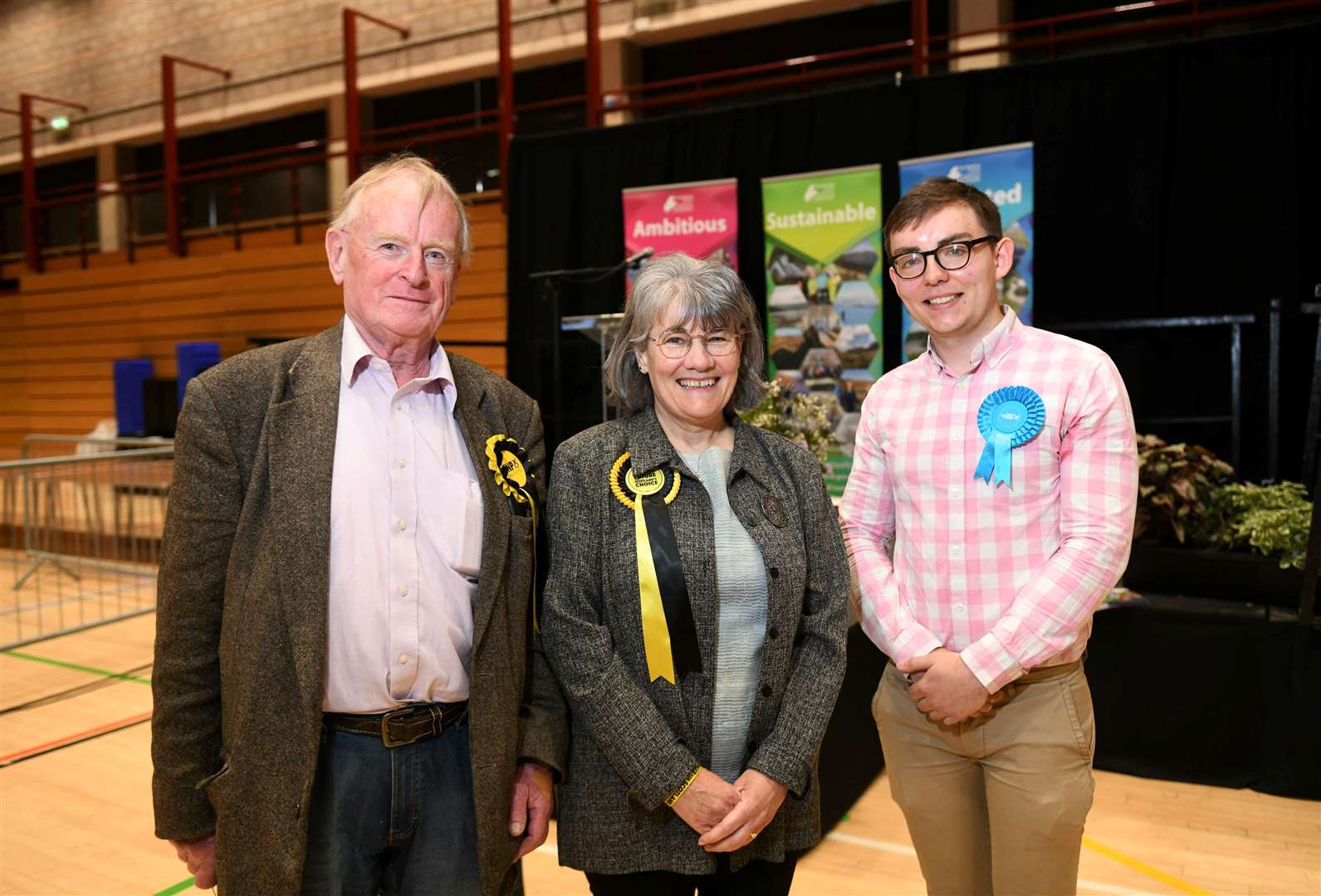 Councillors by Ward: 05 Wester Ross, Strathpeffer and Lochalsh: Chris Birt (Scottish National Party), Liz Kraft (Scottish National Party) and Patrick Logue (Scottish Conservative and Unionist). Picture: Callum Mackay