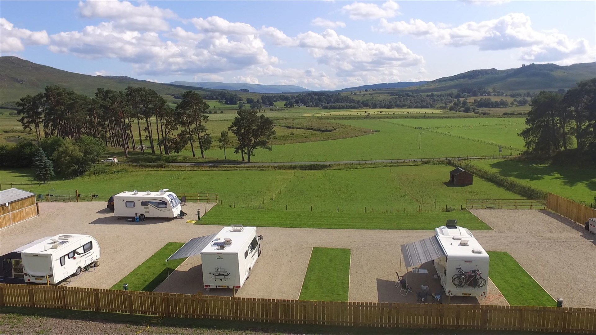 The newly-approved site at Laggan.