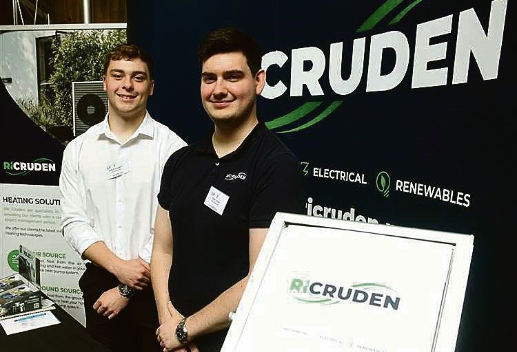 Robert Ferguson and Peter Urry of R I Cruden.