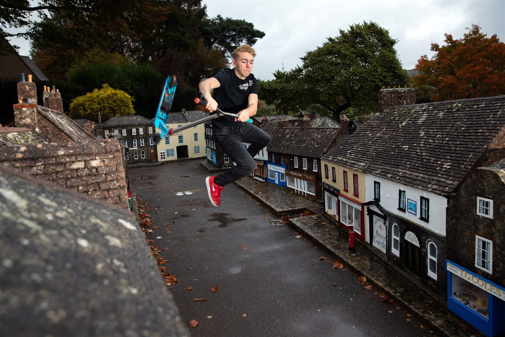… before achieving lift-off (Andrew Matthews/PA)