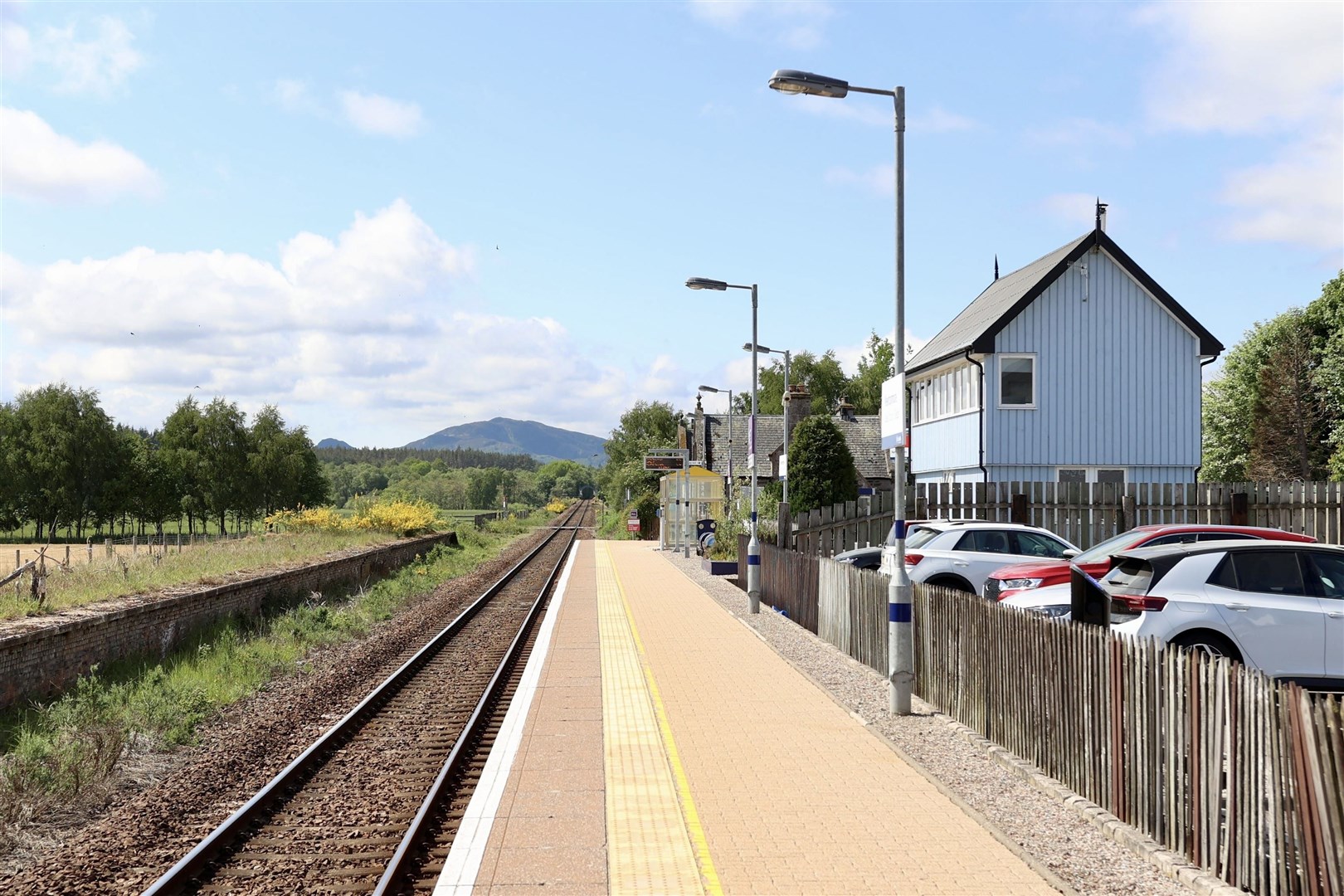 Line closed for Saturday: Newtonmore Station