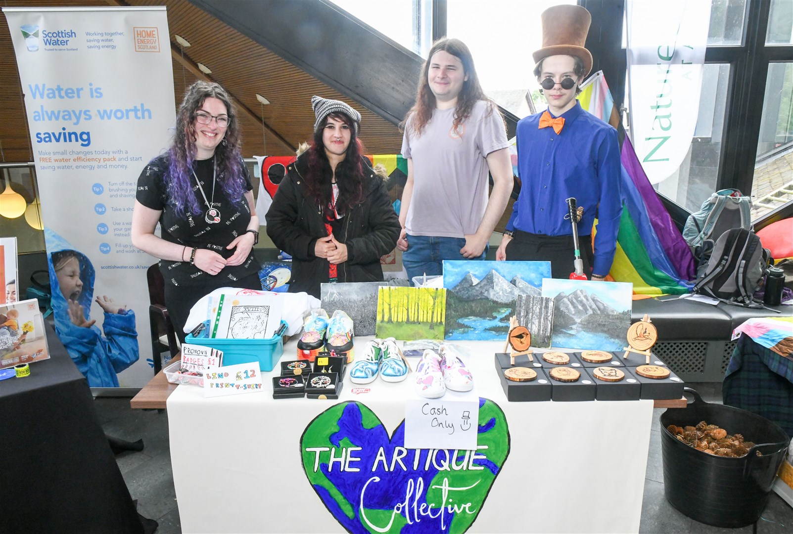 The Artique Collective. Picture: James Mackenzie