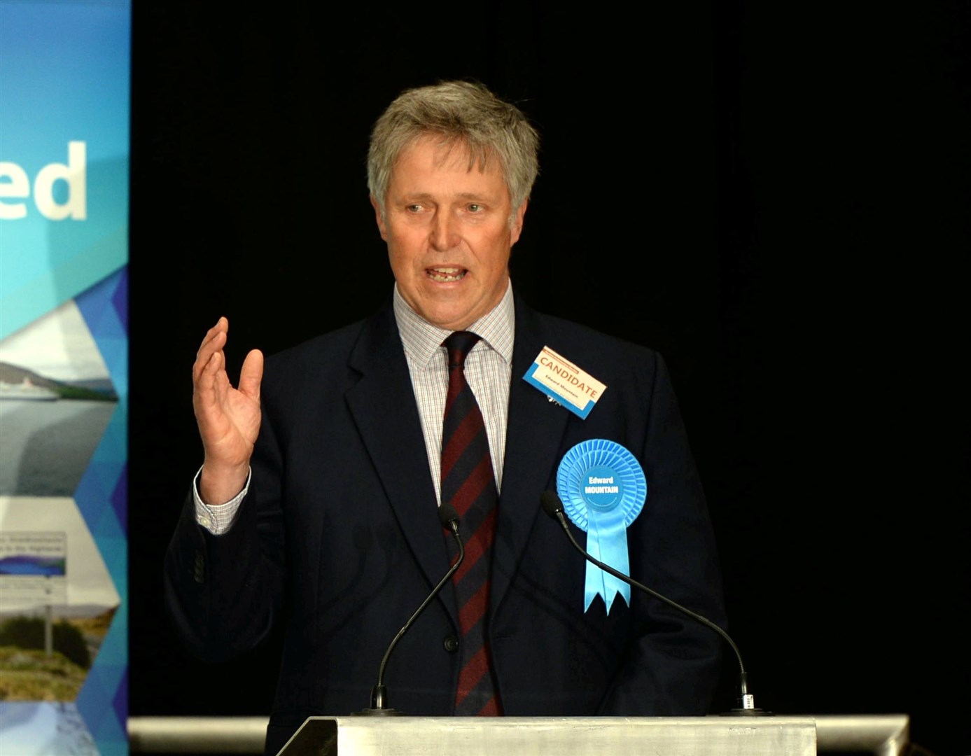 Edward Mountain, Scottish Conservative regional MSP for the Highlands and Islands.
