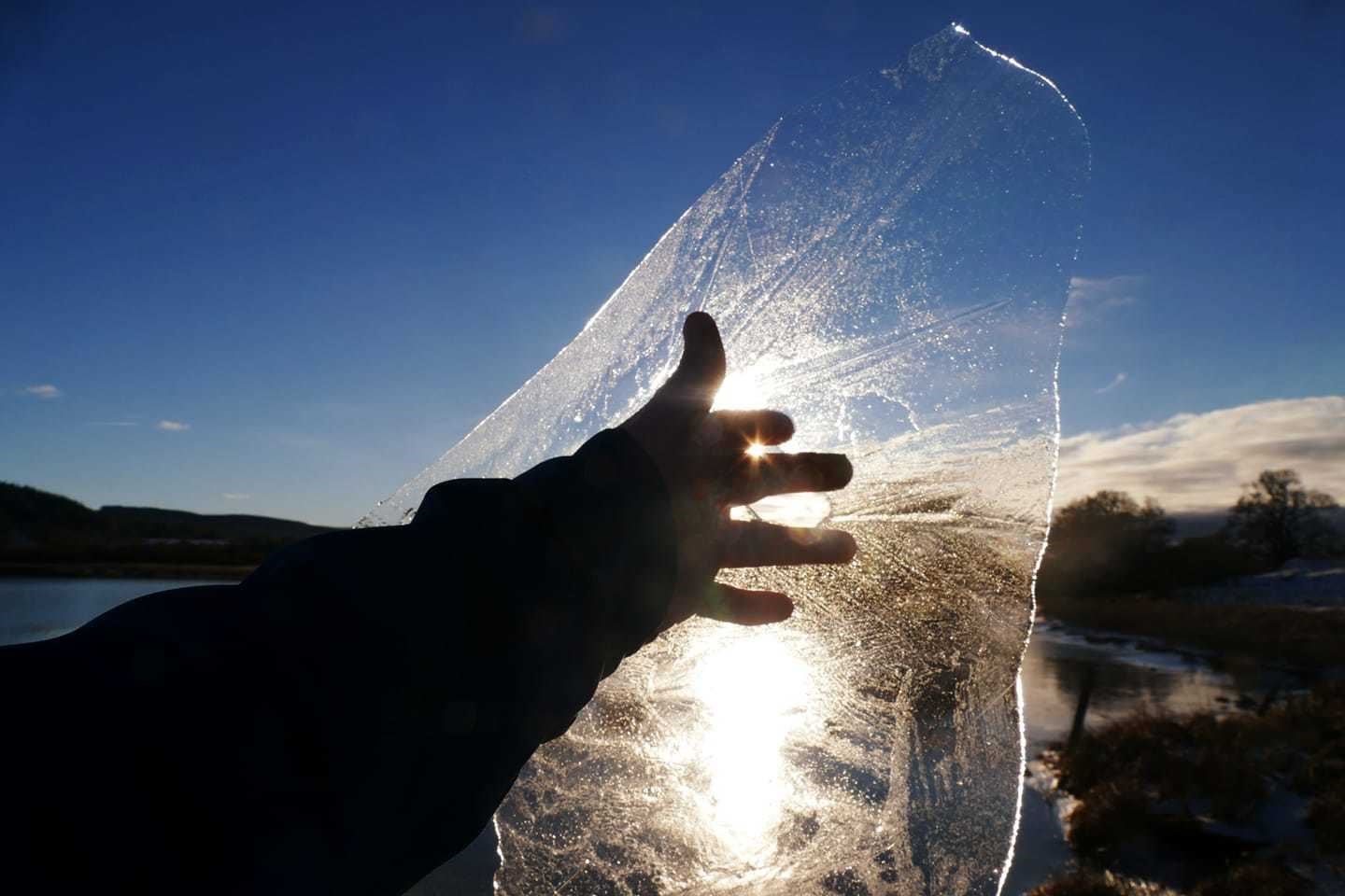 Beware of frozen water in the strath. Picture: David Macleod