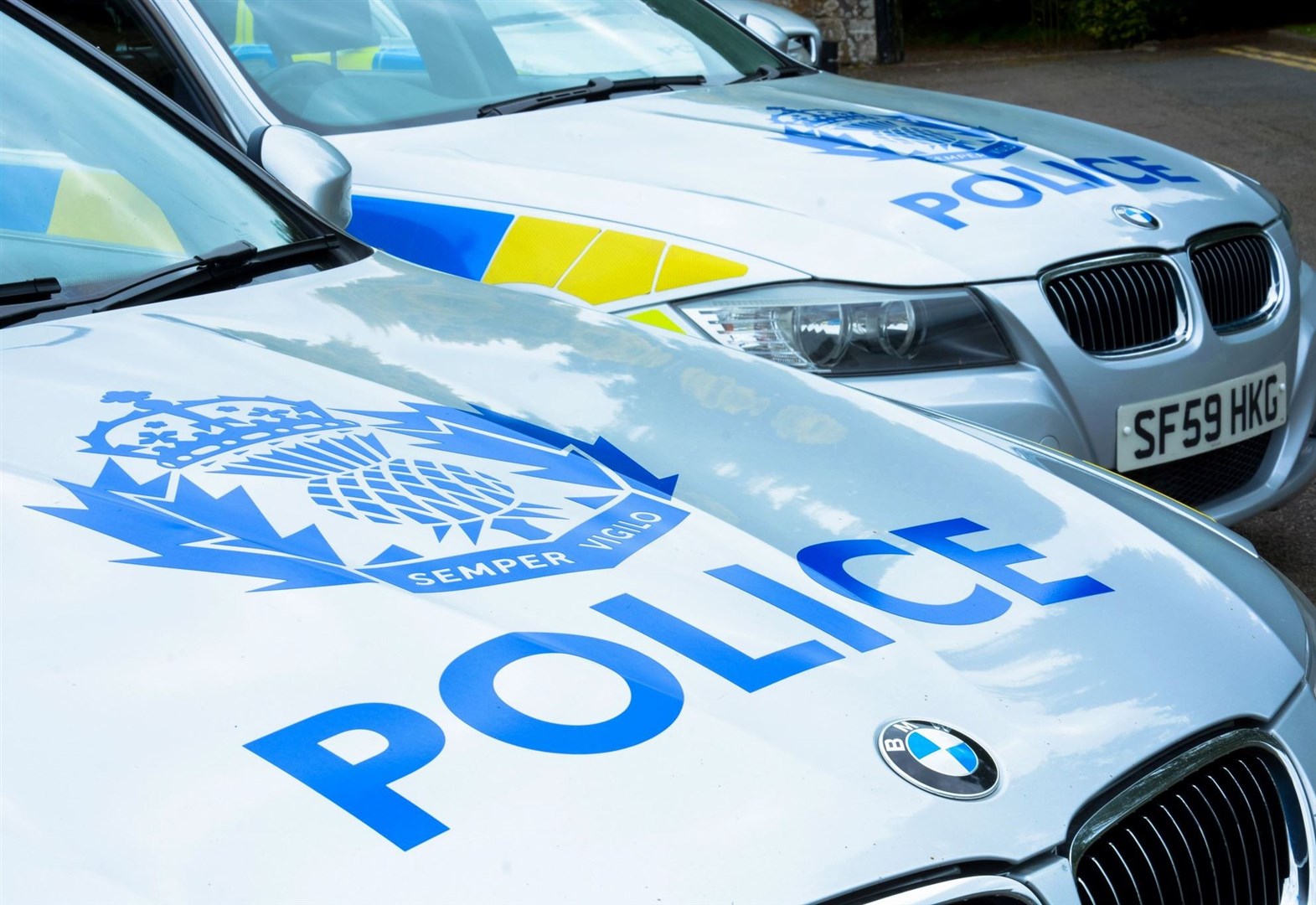 'Panicking when you see a police car behind you is sheer folly' said the Sheriff.