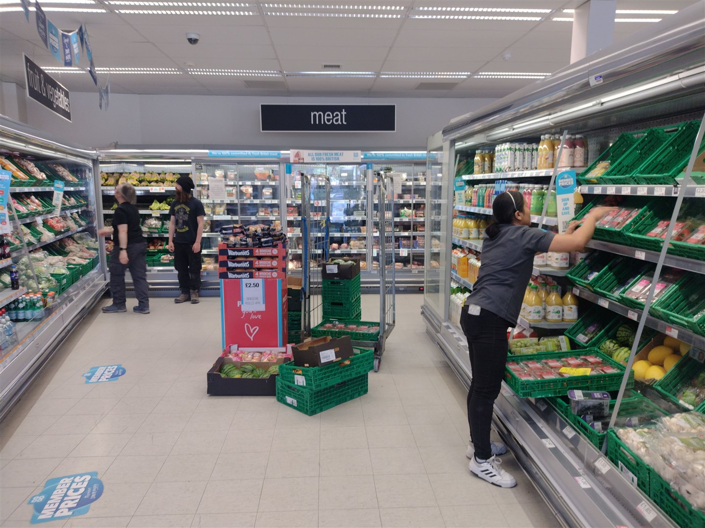 NEWTONMORE: Shelves are filling up again as the company deals with the cyber fallout.