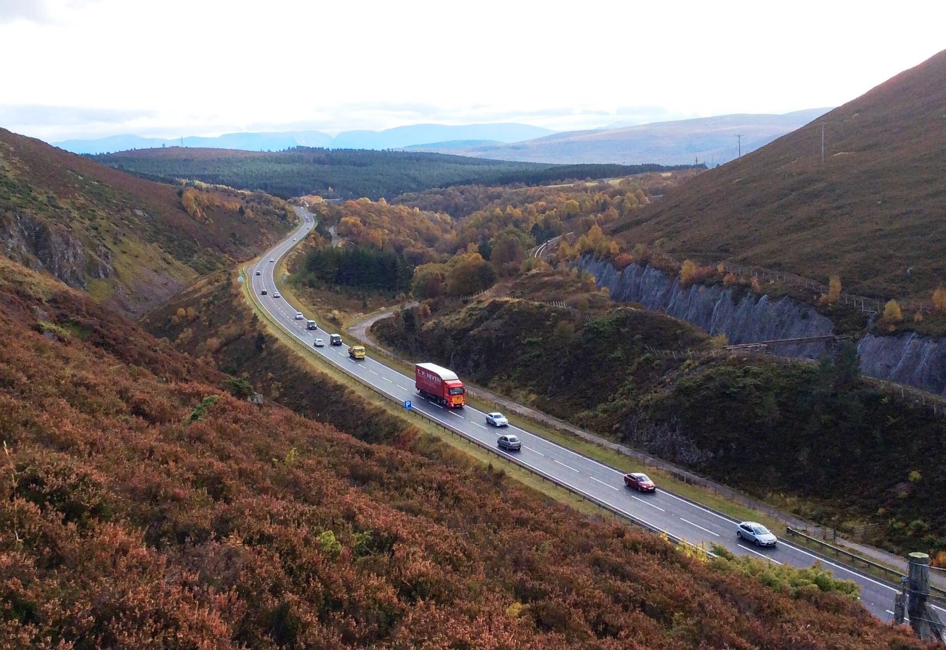 Motorists warned of A9 lane closures between Findhorn Viaduct and Slochd