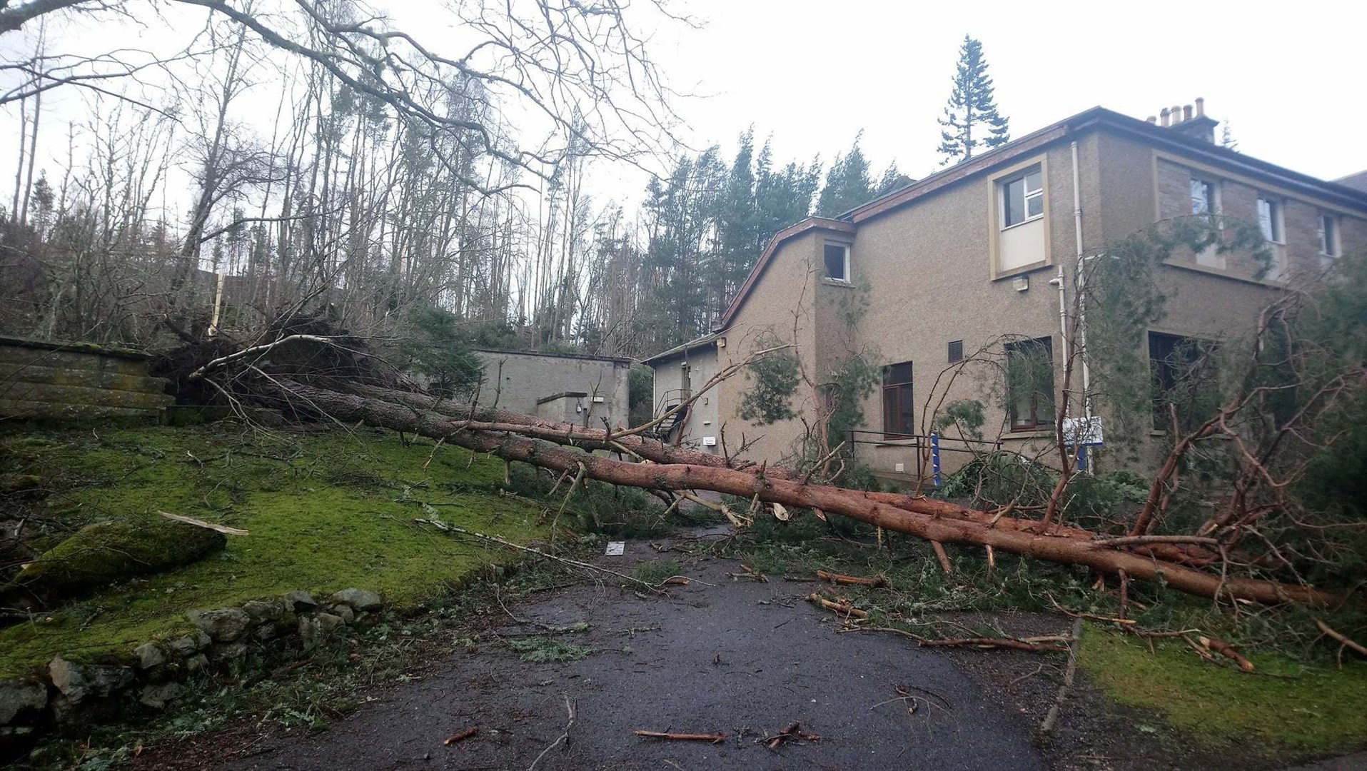 STORM OVER ST VINCENT'S: The hospital was closed four years ago and has since been left to rot, hit in turns by storms and vandals.