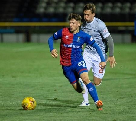 Mackay is eagerly anticipating his first home Highland derby. Picture: Ken Macpherson