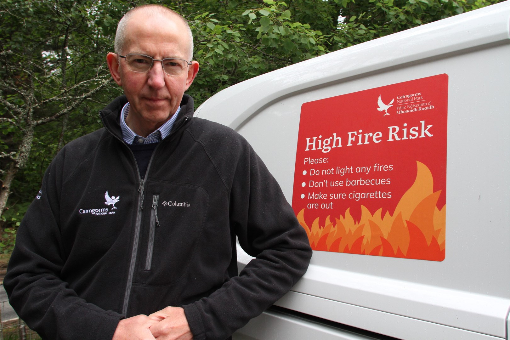 FIRE FIGHTER: Sandy Bremner, convener of the CNPA