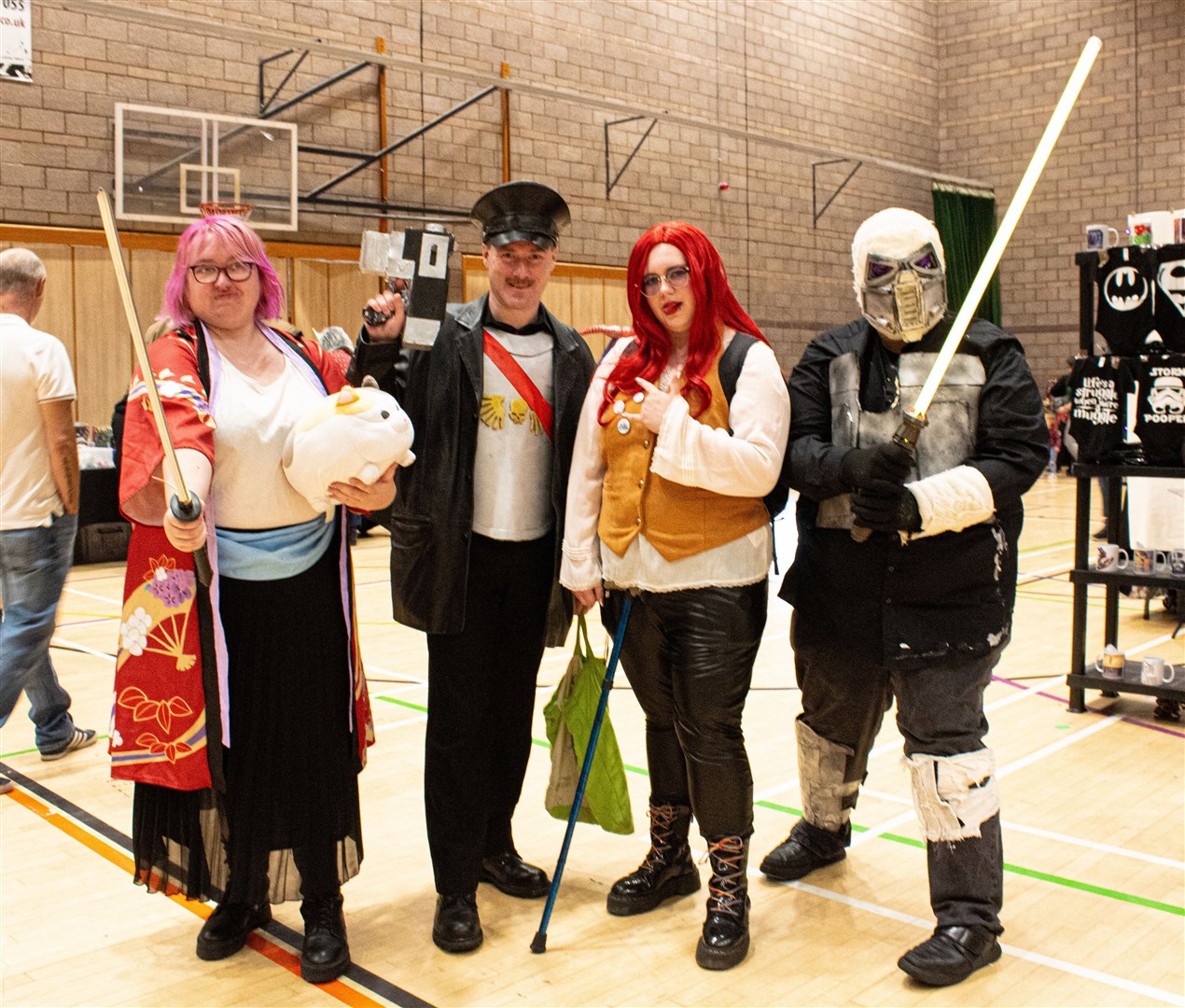 Comic fans and cosplayers will be among those making a showing at this year's event. Picture: Niall Harkiss