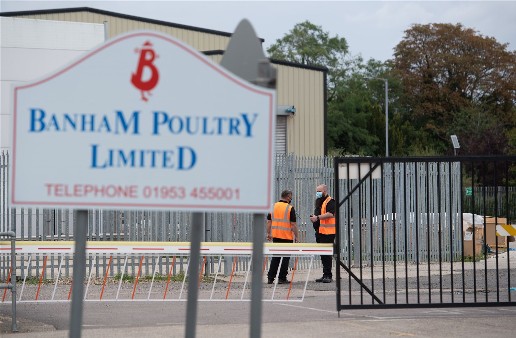 Banham Poultry in Norfolk (Joe Giddens/PA)