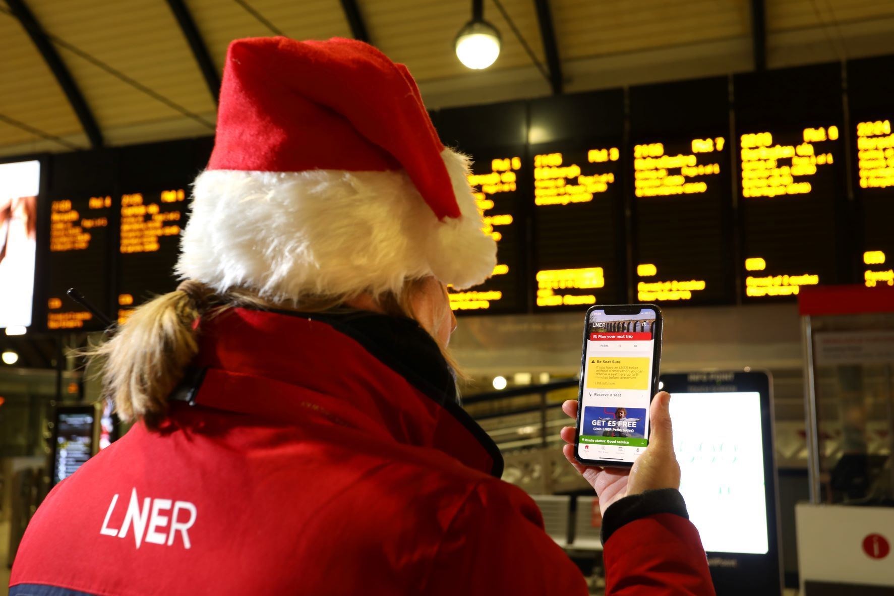 Tickets for the festive period go on sale tomorrow for LNER with tickets cheaper early on.