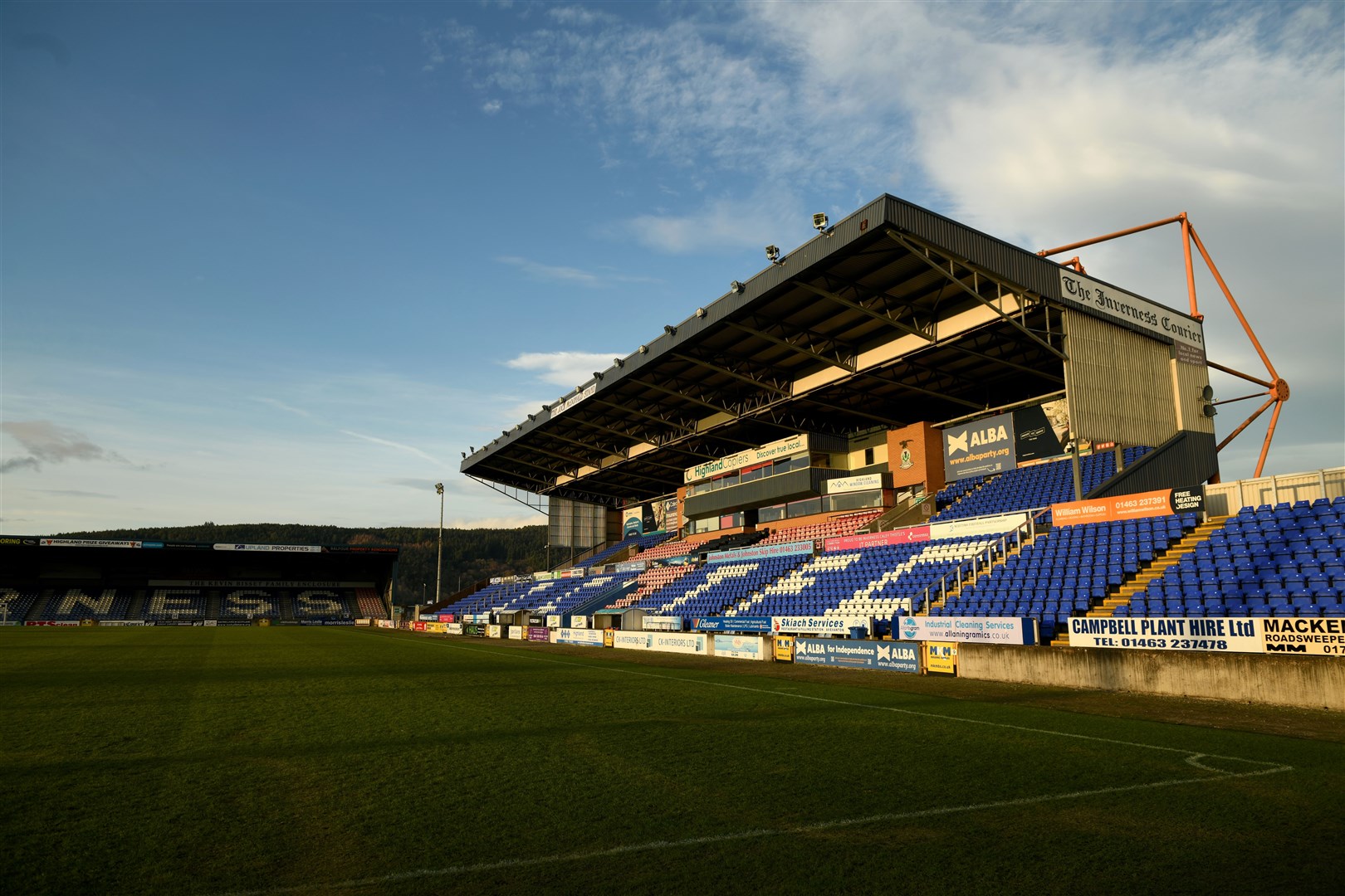 Inverness Caledonian Thistle's long-term future has been plunged back into doubt. Picture: James Mackenzie