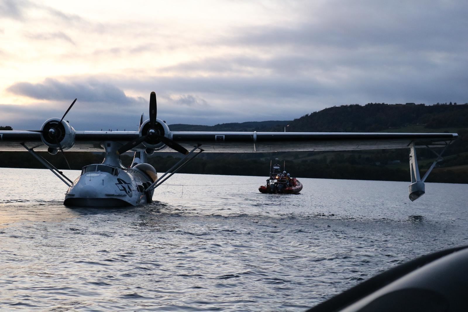 Not a sight seen every day on the world famous loch (photo: Kirsten Dawn Ferguson)