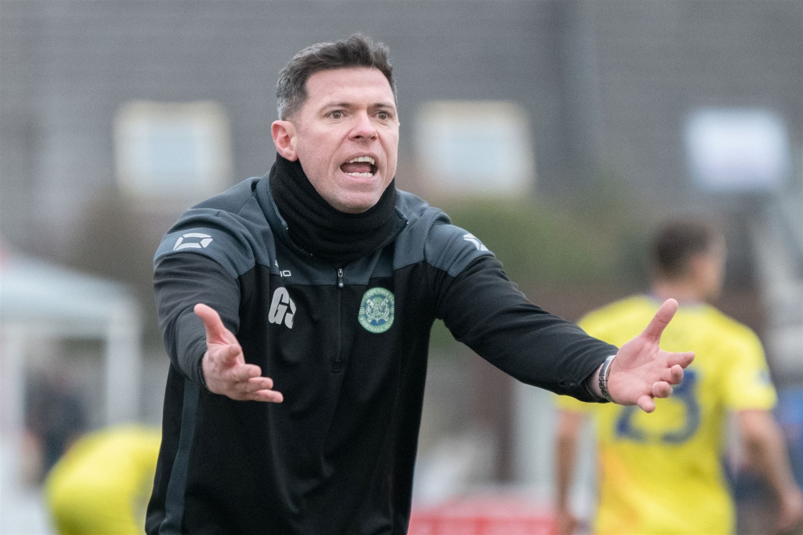 Graeme Stewart led Buckie Thistle to the league title in the season just ended. Picture: Daniel Forsyth