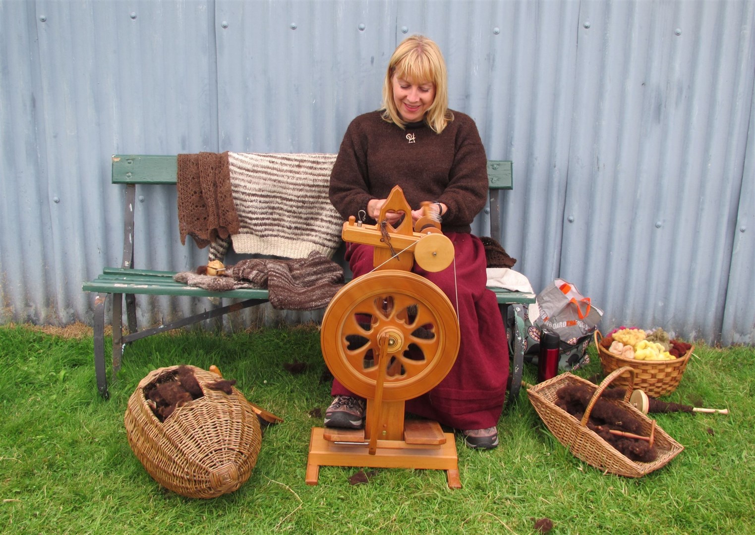 Learn how to spin wool at the Highland Folk Museum this weekend. It will be just one of the many wool related activities on show and to try your hand at.