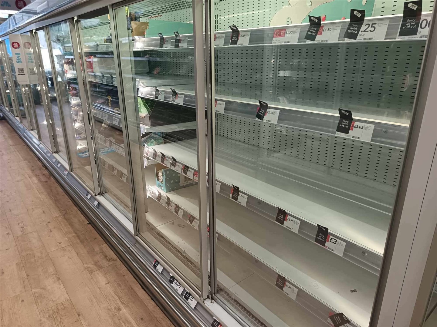 DEVASTATED: The emergency operation to restore a full service to the Coops in Badenoch and, of course, way beyond, continues but there is a long way to go.