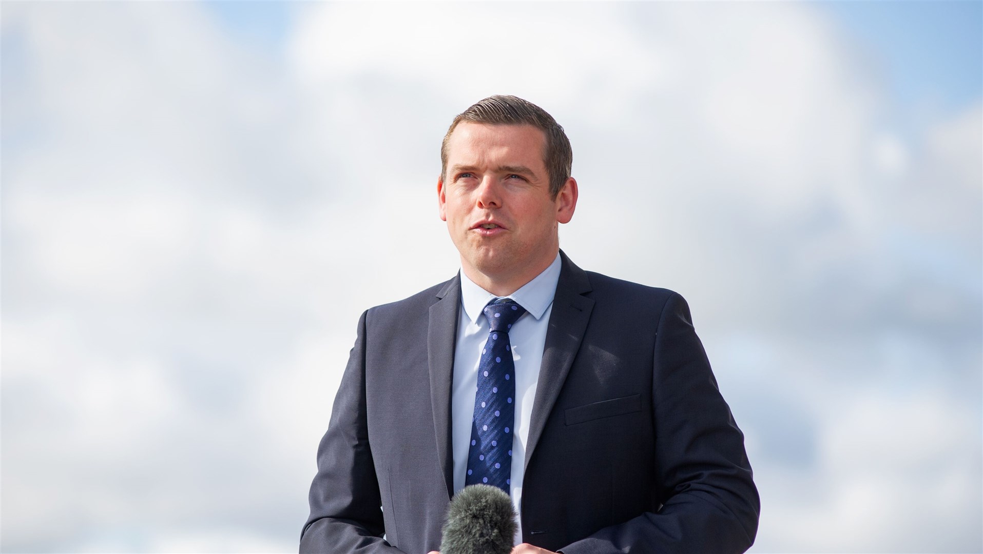 Scottish Conservative leader Douglas Ross. Picture: Daniel Forsyth.